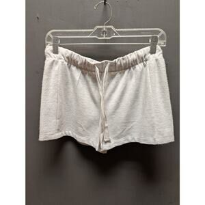 Jaclyn Apparel NEW casual gray drawstring shorts Pajama Bottoms PJS